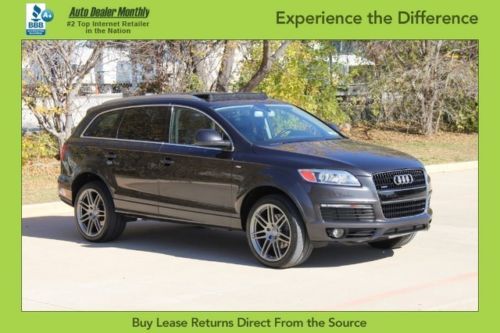 S-line navigation pano reverse cam heated seats one owner clean carfax