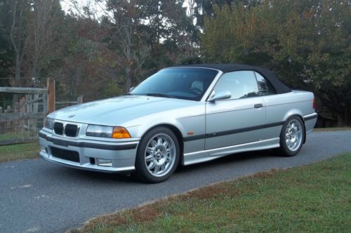 1999 bmw m3 convertible 35,000 original miles, manual shift