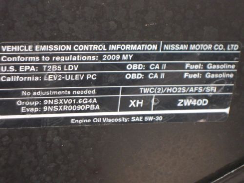 2009 Versa, 5 Speed Manual, 1.6L 4 Cyl, Sedan, A/C, CD, 55K miles, US $7,995.00, image 11