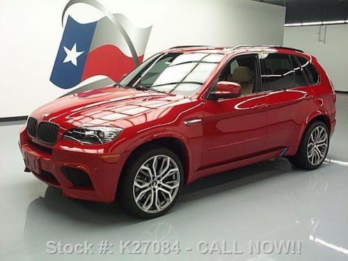 2011 bmw x5 m awd twin-turbo 555hp pano roof nav 15k mi texas direct auto