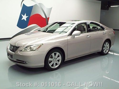 2007 lexus es350 sunroof leather moon shell mica 63k  texas direct auto