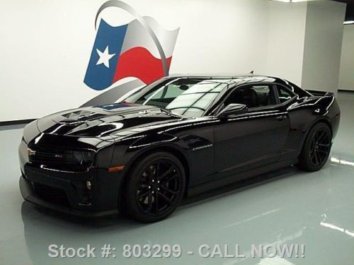 2013 chevy camaro zl1 6-speed sunroof nav hud 219 miles texas direct auto