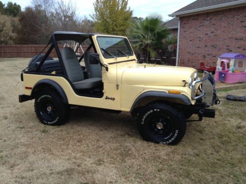 All original cj5 wrangler low miles.