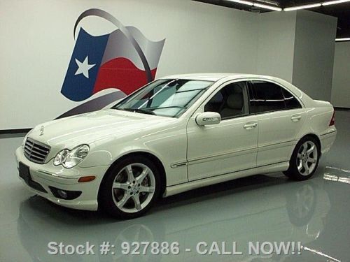 2007 mercedes-benz c230 sport automatic cruise ctrl 46k texas direct auto