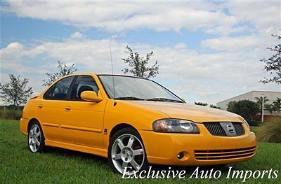 2005 nissan sentra se-r ser spec-v sedan 6-speed new tires immaculate 32mpg fast