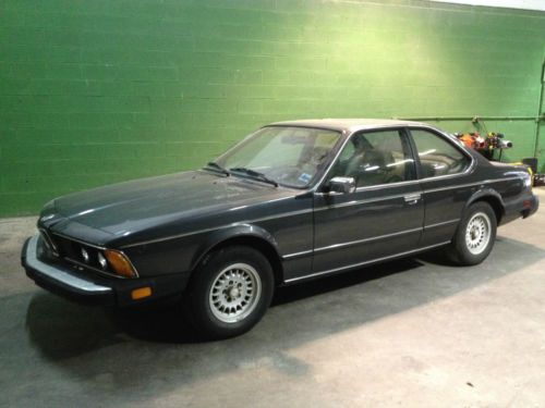 1983 bmw 633csi e24 635 southern car 1 ga owner rust free no reserve