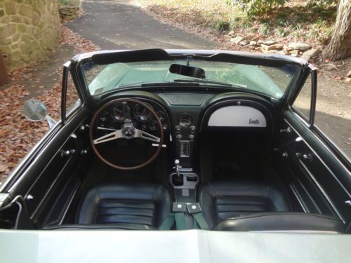 1966 Chevrolet Corvette 39,500 orig miles! 327/350hp, 4sp, Conv. L79, Knock offs, image 2
