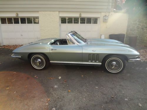1966 Chevrolet Corvette 39,500 orig miles! 327/350hp, 4sp, Conv. L79, Knock offs, image 4