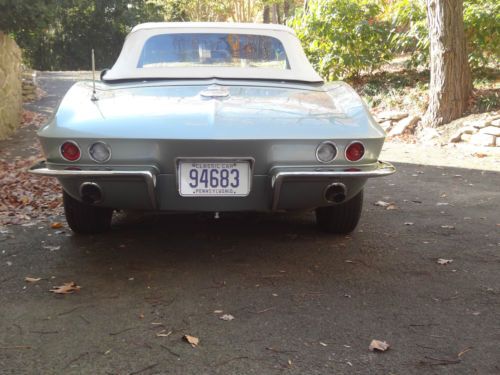 1966 Chevrolet Corvette 39,500 orig miles! 327/350hp, 4sp, Conv. L79, Knock offs, image 13