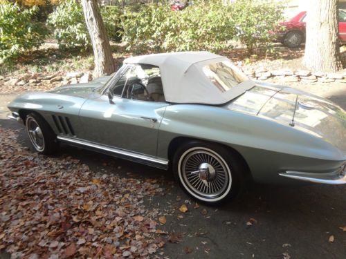 1966 Chevrolet Corvette 39,500 orig miles! 327/350hp, 4sp, Conv. L79, Knock offs, image 16