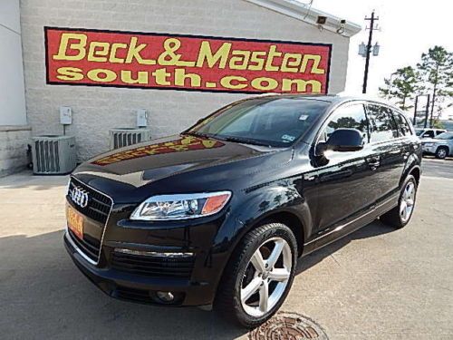 Quattro 3.0l suv 3rd row seat bluetooth connection bucket seats cruise control