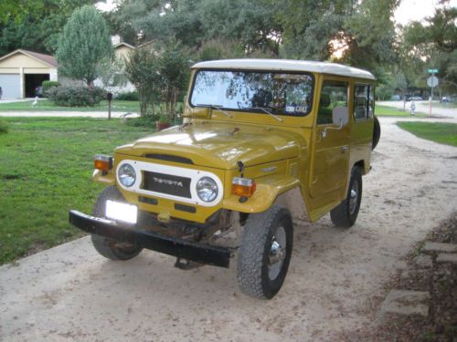 1977 toyota land cruiser fj40 - original, unmolested, low miles