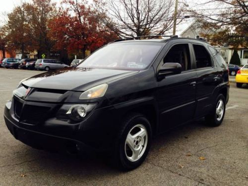 2002 pontiac aztek sport utility 4-door 3.4l - great condition - great in snow