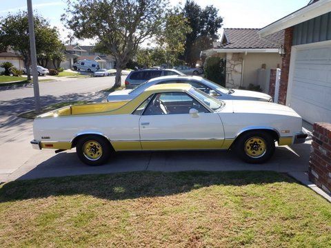 1985 mint condition el camino conquista