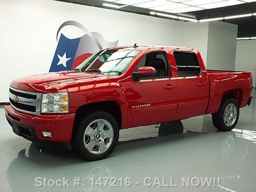 2010 chevy silverado ltz crew htd leather nav 20&#039;s 69k texas direct auto