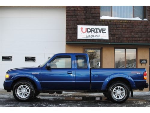 V6 4x4 5 speed manual supercab sport bedliner sirius 16 inch wheels!