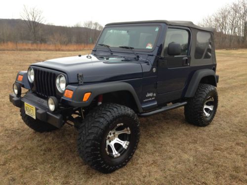 2006 jeep wrangler 65th edition, elderly owned, perfect, 6 spd, lift and wheels
