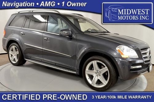 2010 mercedes benz gl550 awd rear dvd/tv keyless go nav htd/cool amg 2012 2013