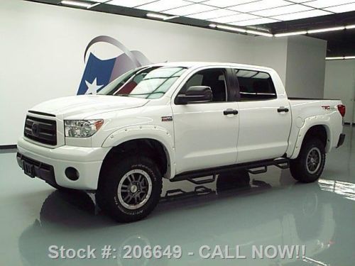 2011 toyota tundra crewmax 4x4 trd rock warrior 27k mi texas direct auto