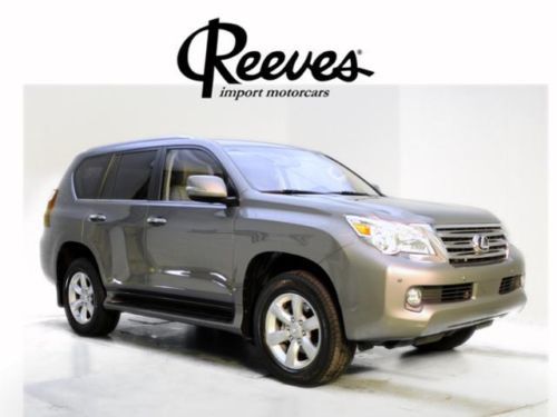 2010 lexus gx 460 4x4 4dr low mileage sunroof third row seat  a/c