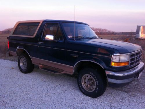 95 ford bronco eddie bauer edition