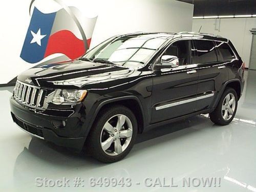 2011 jeep grand cherokee overland pano roof nav 28k mi texas direct auto