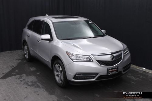 2014 acura mdx 4wd awd leather roof