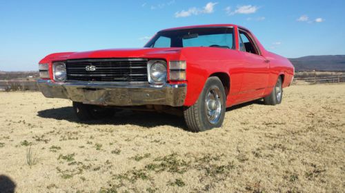 1972 chevrolet el camino base standard cab pickup 2-door 5.7l