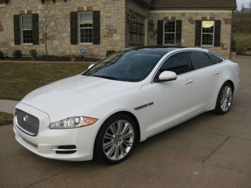 2012 jaguar xj supercharged sedan 4-door 5.0l