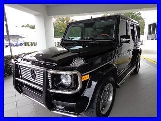 2008 mercedes-benz g55 g55 amg certified navigation rearview camera parktronic