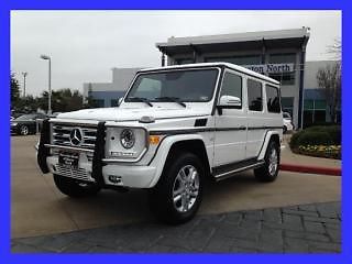 G550, cert 100k warr, export friendly!!! loaded designo interior!! 940 miles!!!!