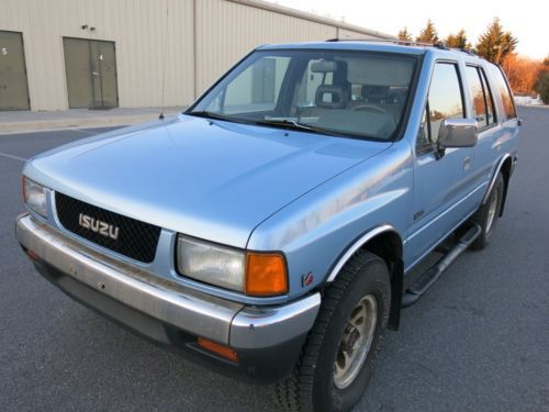 92 isuzu rodeo 56k miles one owner 4x4 no reserve handicap wheelchair mobility