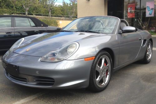 2004 porsche boxster s , 3.2l, auto, convertible low miles! clean title, clean c