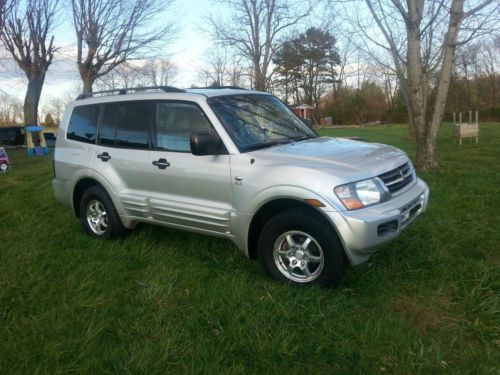 2002 mitsubishi montero xls 4x4 nice suv