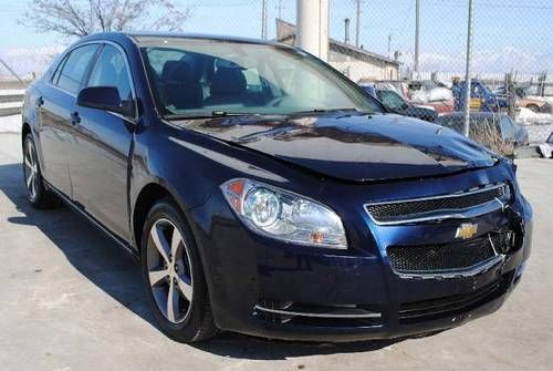 2011 chevrolet malibu 1lt damaged salvage economical only 14k miles runs! l@@k!