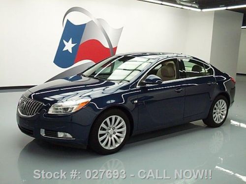 2011 buick regal cxl heated leather sunroof nav 25k mi texas direct auto