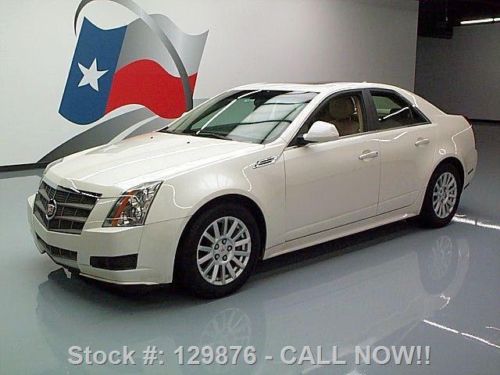 2010 cadillac cts 3.0 v6 pano sunroof nav htd seats 29k texas direct auto