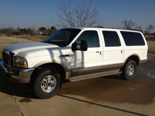 2002 ford excursion limited sport utility 4-door 7.3l