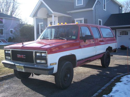 1990 gmc k2500 suburban 4x4-* no reserve auction*