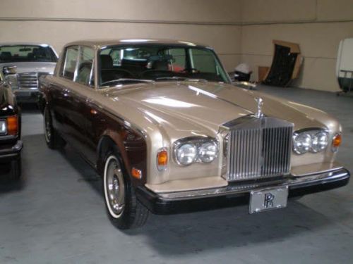 1978 two owner rolls royce silver shadow that looks as good as she drives.