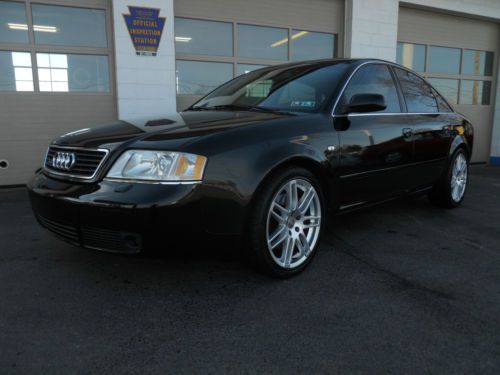 2001 audi a6 quattro 2.7l biturbo sport line 6 speed