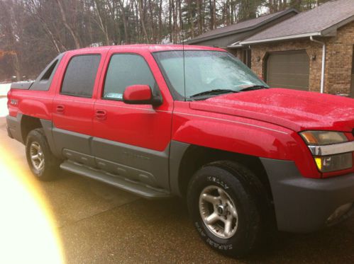 2002 chevrolet avalanche 1500 z71 crew cab pickup 4-door 5.3l