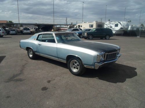 1971 chevrolet monte carlo base hardtop 2-door 5.7l