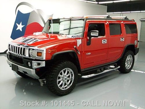 2008 hummer h2 luxury 4x4 sunroof nav dvd rear cam 20&#039;s texas direct auto