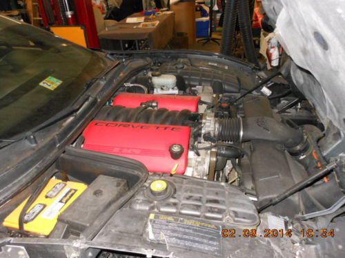 2001 Black Z06 Corvette Front Clip 30K Miles Runs & Drives, US $15,000.00, image 15