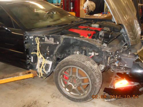 2001 Black Z06 Corvette Front Clip 30K Miles Runs & Drives, US $15,000.00, image 19