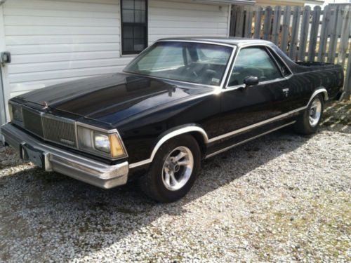 1980 chevrolet el camino base standard cab pickup 2-door 5.0l
