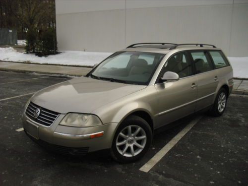 2004 volkswagen passat gls s/w,auto,cd,roof,leather,extra clean,loaded,nr!!!!