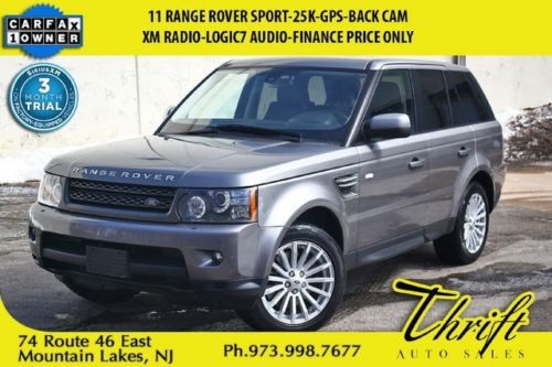 11 rangerover sport-25k-gps-back cam-xm radio-logic7 audio-finance price only