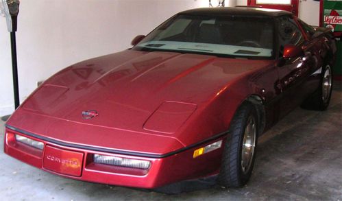 1968 maroon corvette convertible low mileage 100 percent original